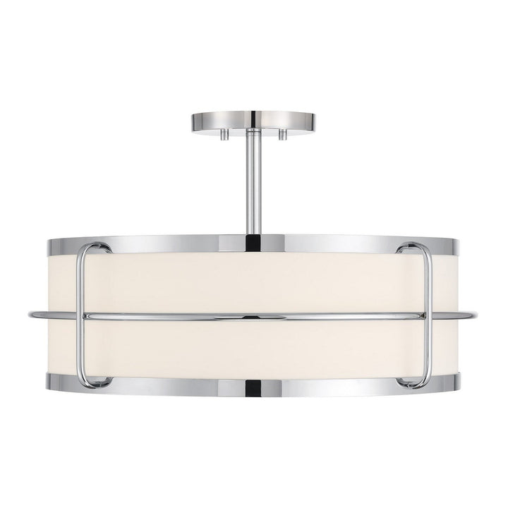 Savoy House - 6-4193-4-11 - Four Light Semi-Flush Mount - Chauncey - Chrome