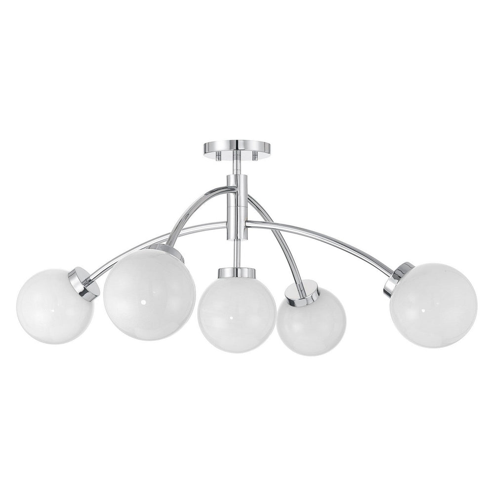 Redfield LED Semi-Flush Mount in Chrome Savoy House