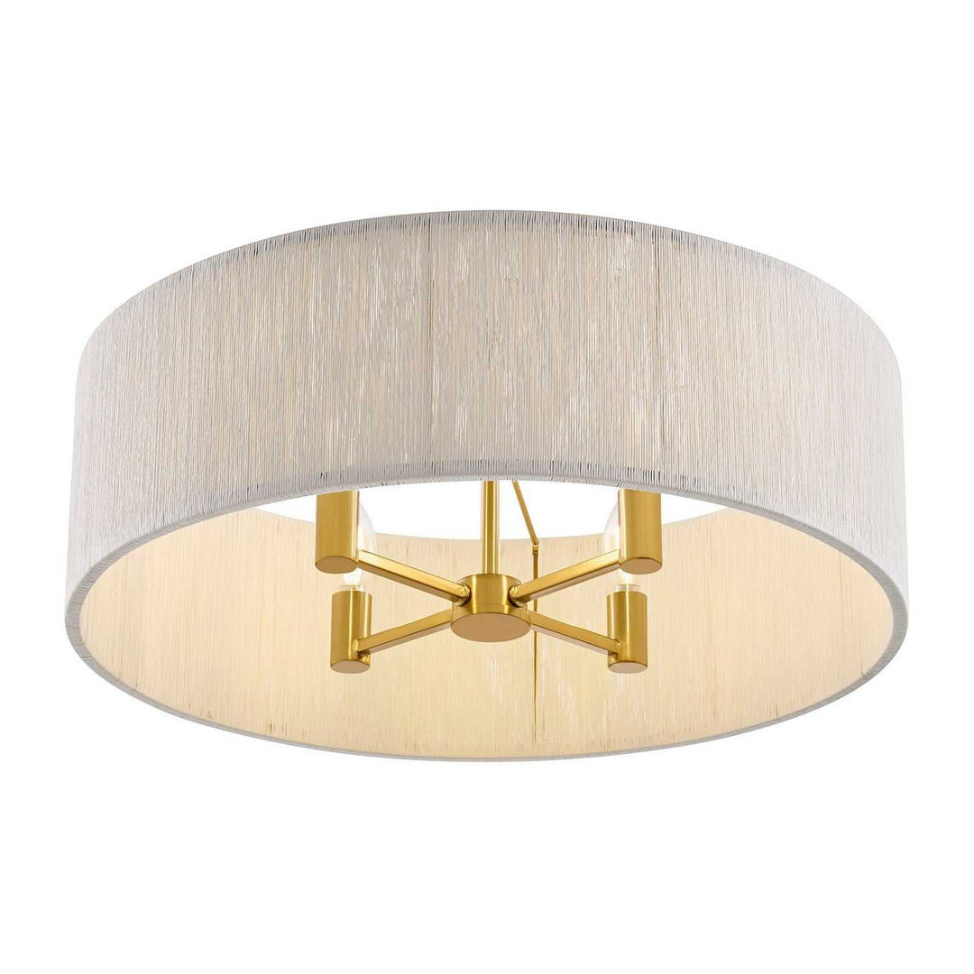 Savoy House - 6-9311-4-322 - Four Light Flush Mount - Maynard - Warm Brass