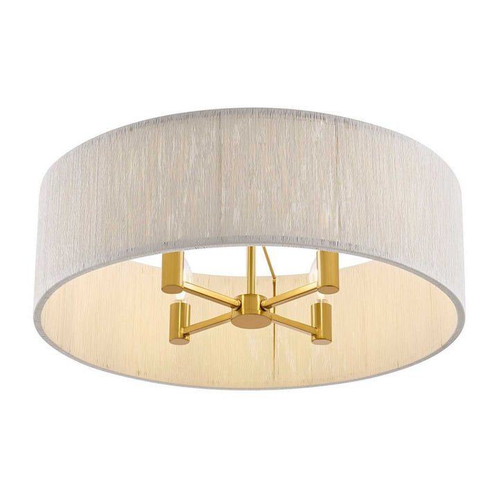 Savoy House - 6-9311-4-322 - Four Light Flush Mount - Maynard - Warm Brass