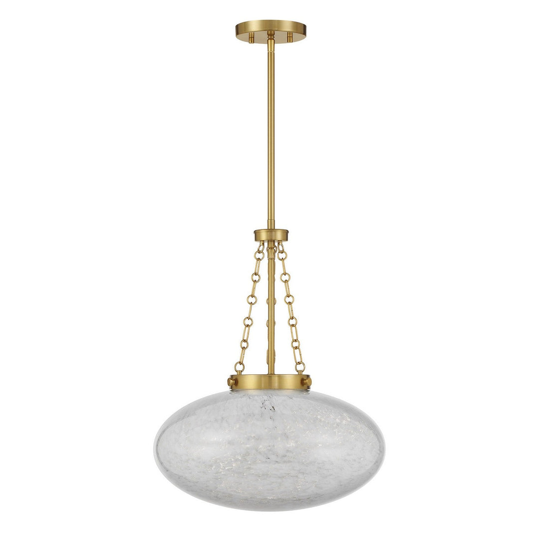 Savoy House - 7-1740-1-322 - One Light Pendant - Willow - Warm Brass