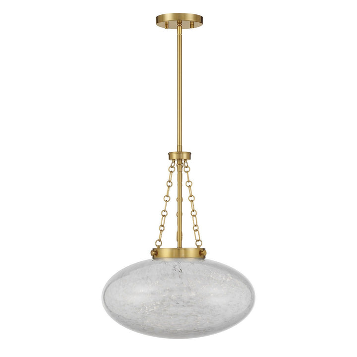 Savoy House - 7-1740-1-322 - One Light Pendant - Willow - Warm Brass
