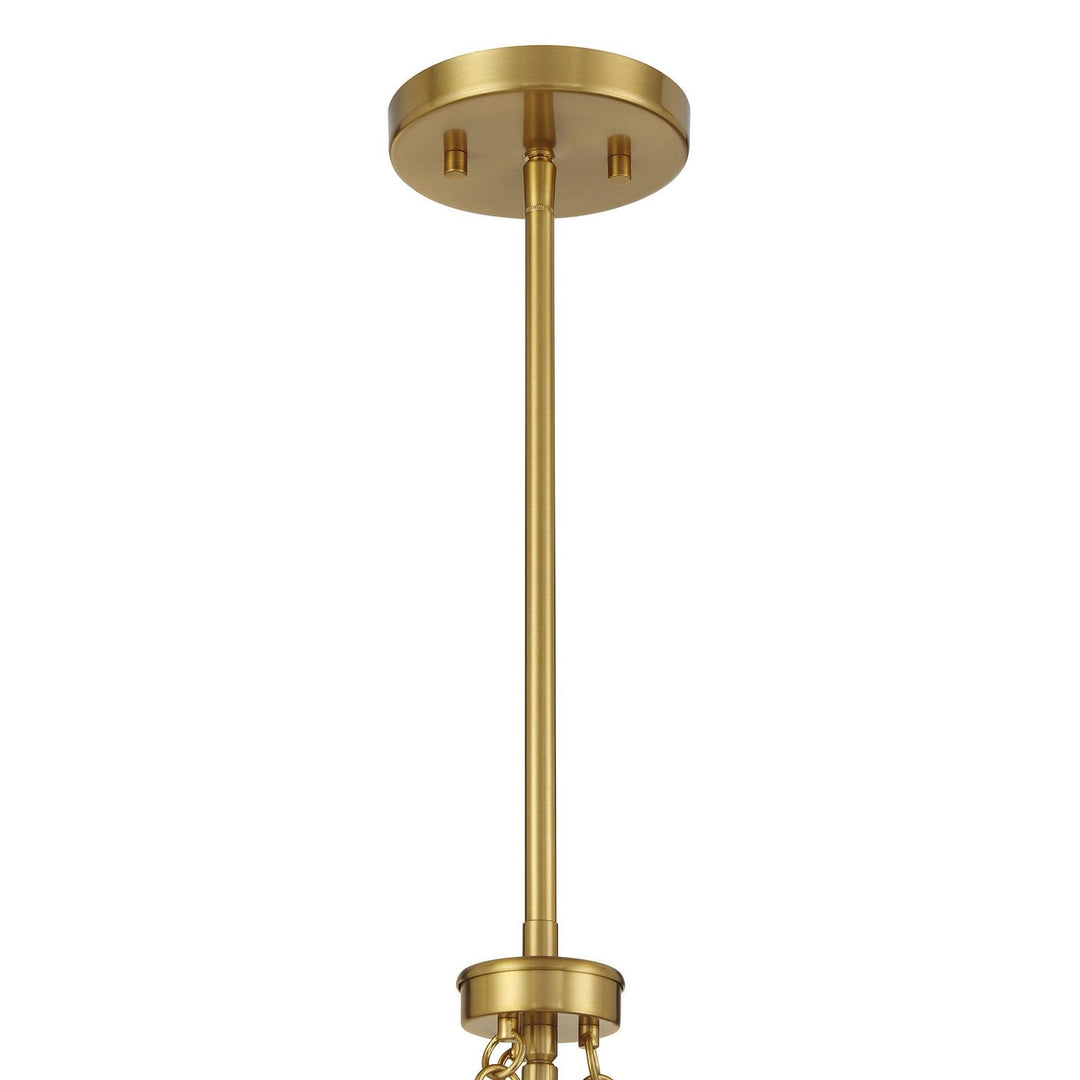 Savoy House - 7-1740-1-322 - One Light Pendant - Willow - Warm Brass