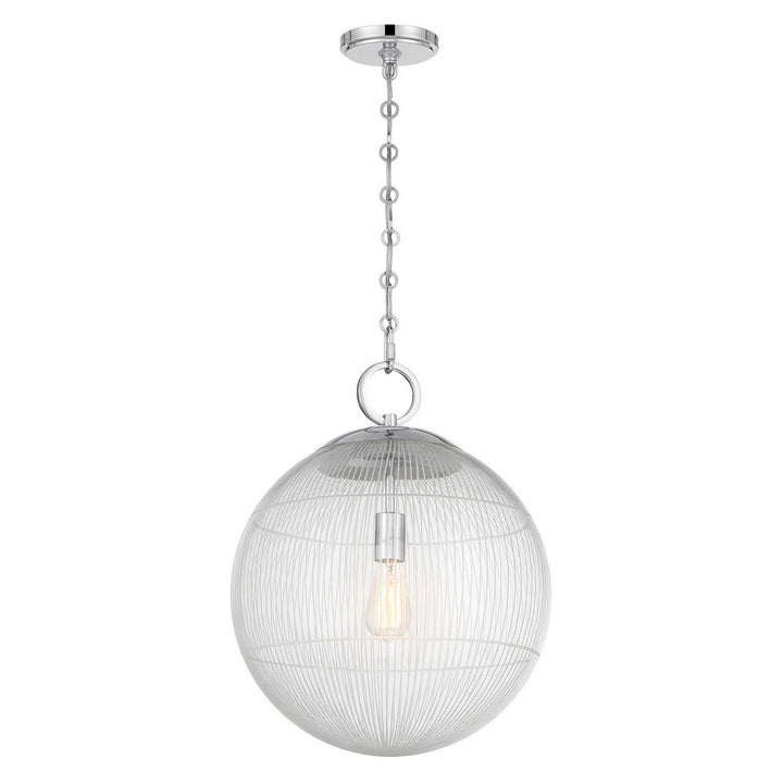 Savoy House - 7-1840-1-11 - One Light Pendant - Cabot - Chrome