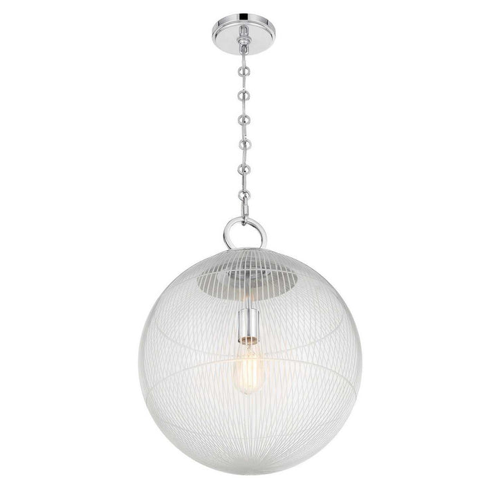 Savoy House - 7-1840-1-11 - One Light Pendant - Cabot - Chrome