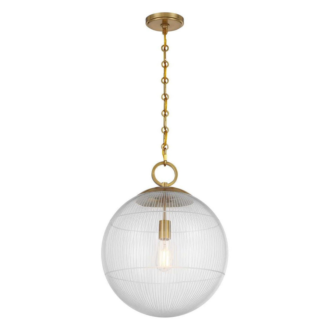 Savoy House - 7-1840-1-322 - One Light Pendant - Cabot - Warm Brass