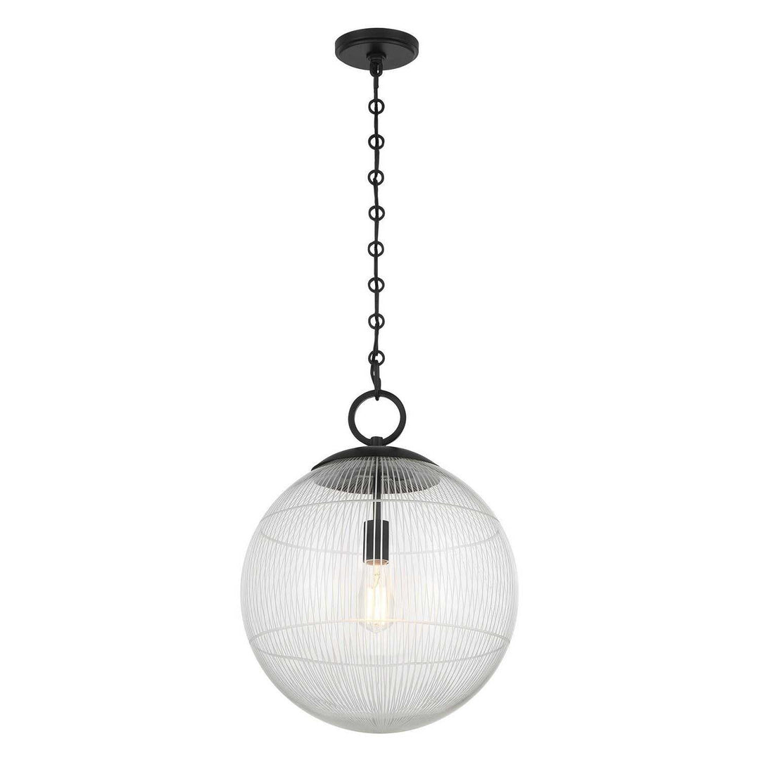 Savoy House - 7-1840-1-89 - One Light Pendant - Cabot - Matte Black