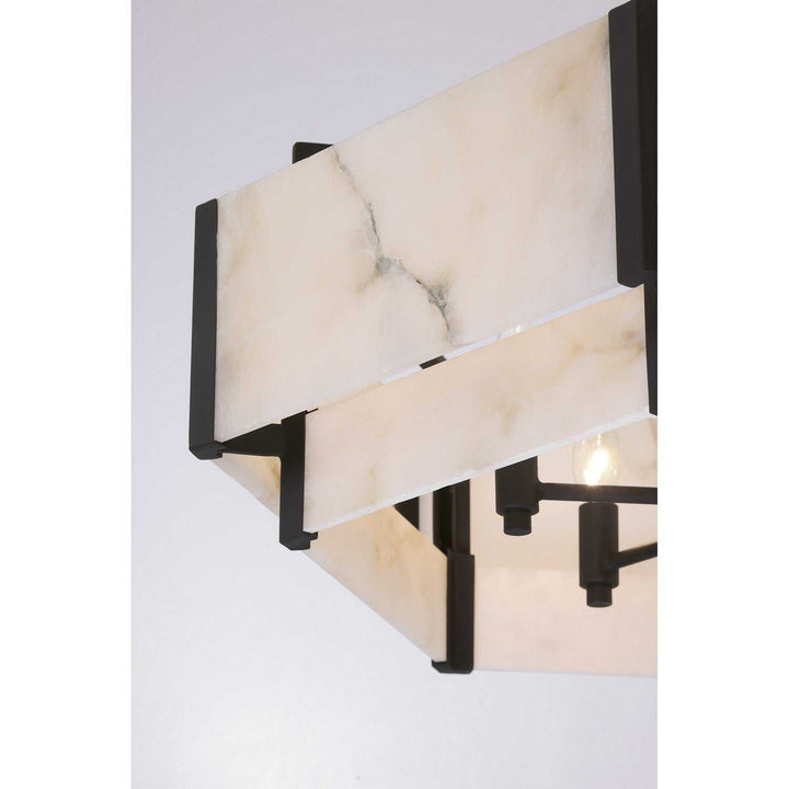 Orleans Six Light Pendant in Black Cashmere Savoy House