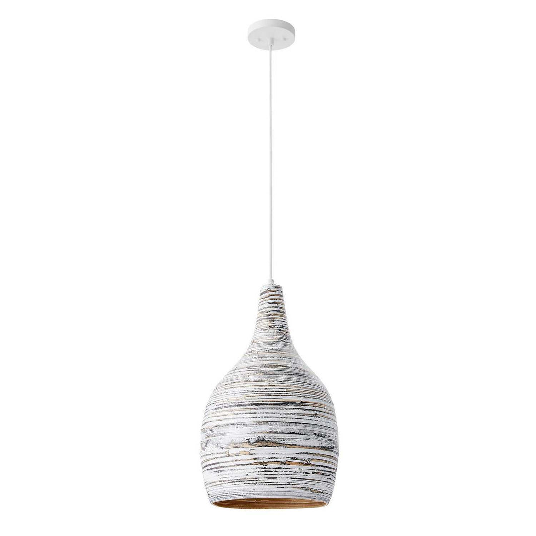 Savoy House - 7-3098-1-204 - One Light Pendant - Balsam - Brindled Bamboo