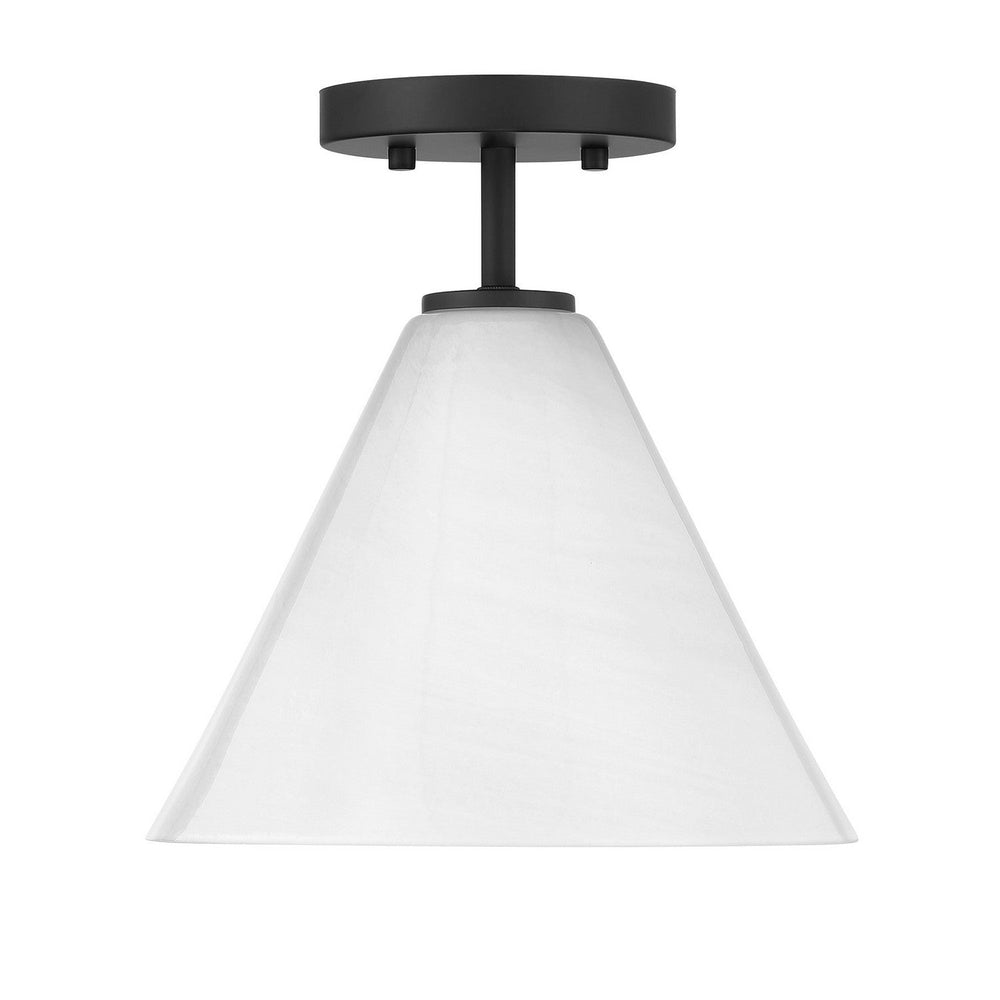 Blair One Light Mini-Pendant in Matte Black Savoy House