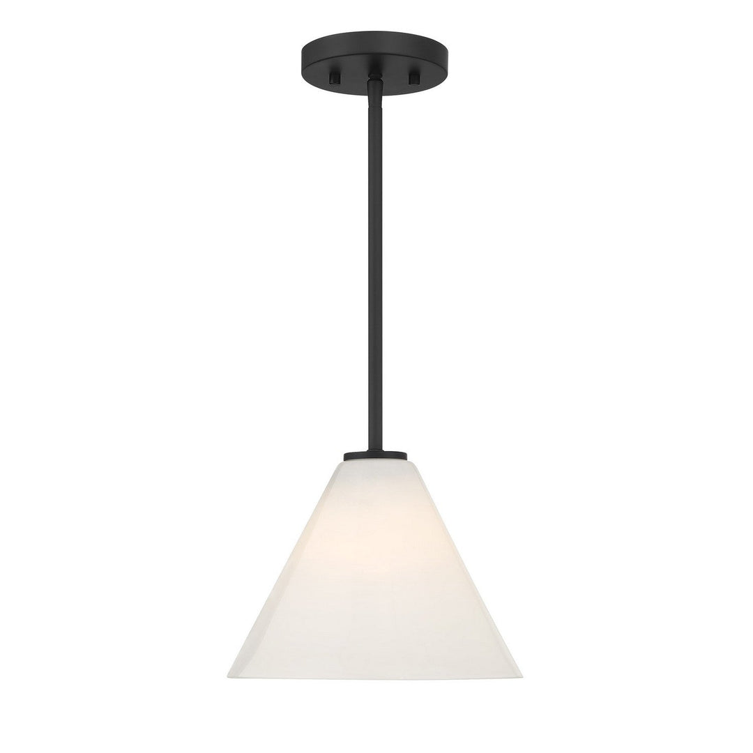 Blair One Light Mini-Pendant in Matte Black Savoy House