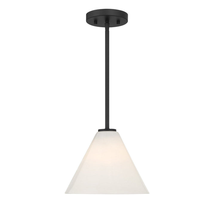 Blair One Light Mini-Pendant in Matte Black Savoy House