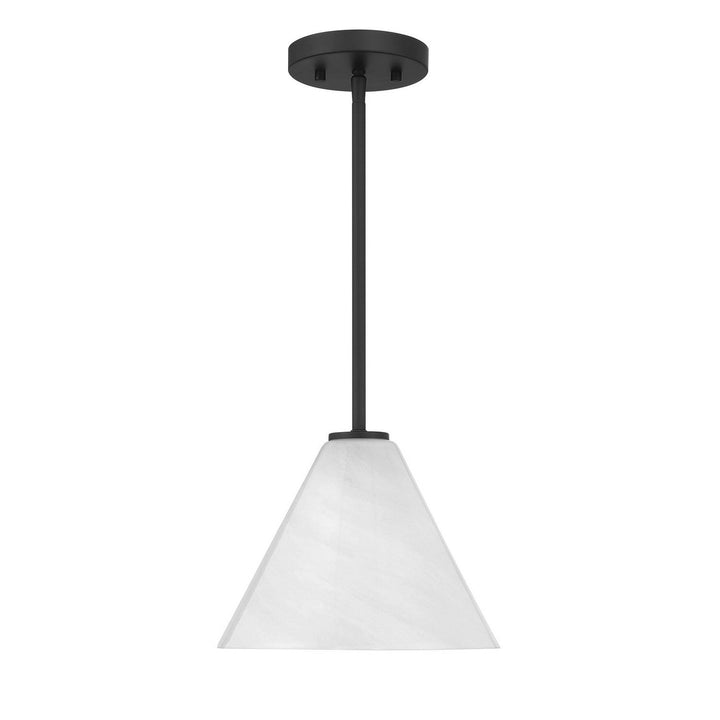 Blair One Light Mini-Pendant in Matte Black Savoy House