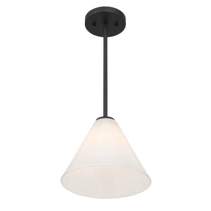 Blair One Light Mini-Pendant in Matte Black Savoy House
