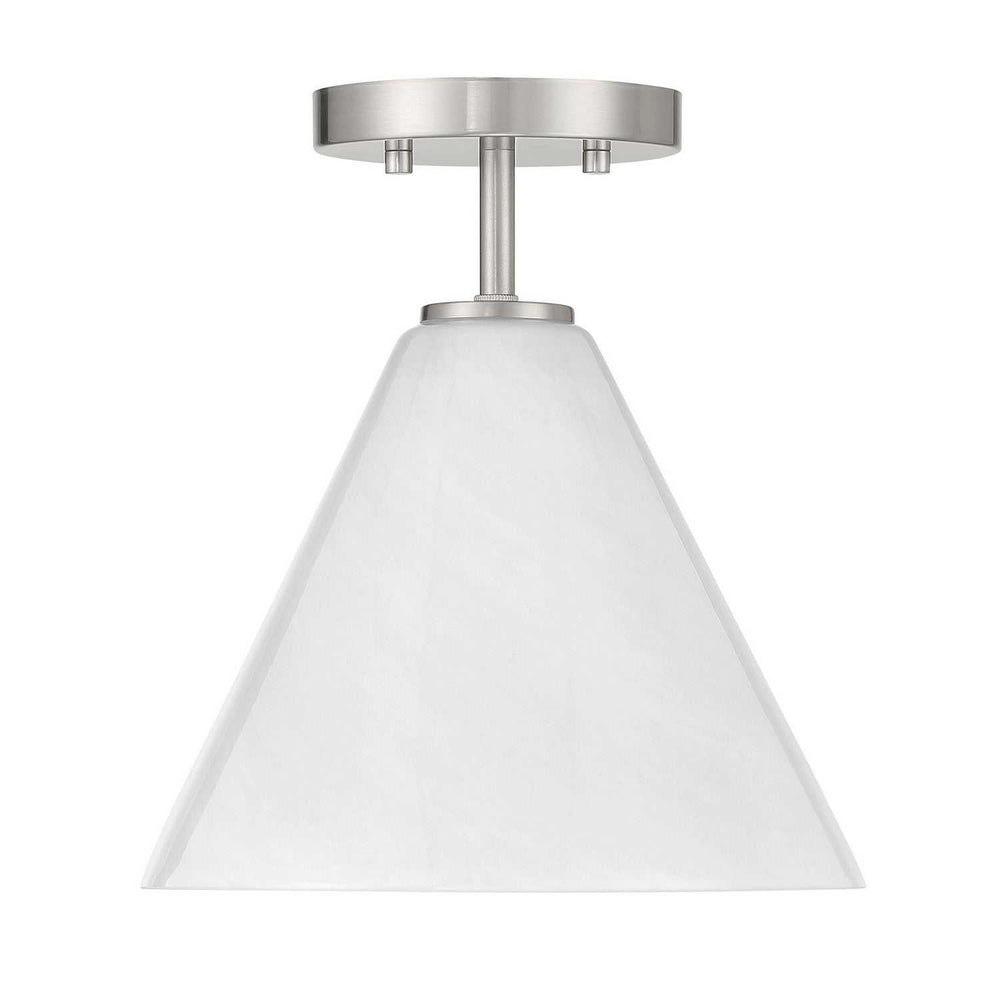 Blair One Light Mini-Pendant in Satin Nickel Savoy House