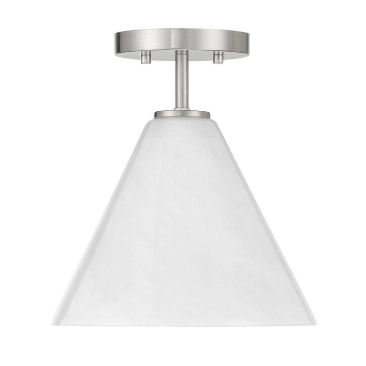 Blair One Light Mini-Pendant in Satin Nickel Savoy House