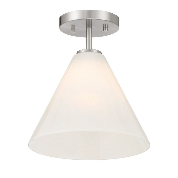 Blair One Light Mini-Pendant in Satin Nickel Savoy House
