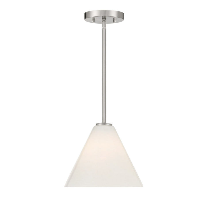 Blair One Light Mini-Pendant in Satin Nickel Savoy House