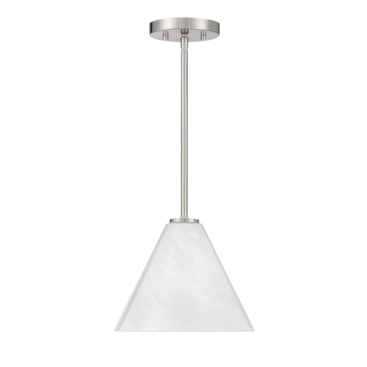 Blair One Light Mini-Pendant in Satin Nickel Savoy House