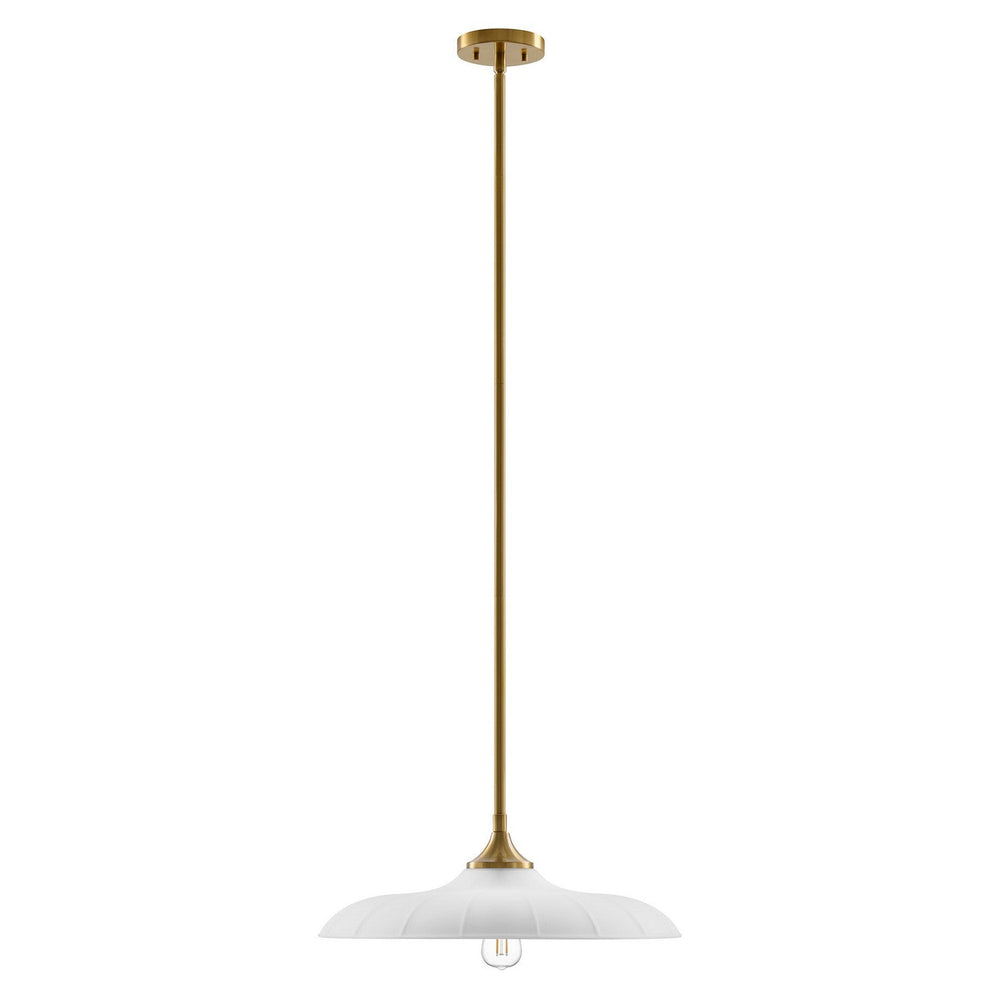 Savoy House - 7-4286-1-322 - One Light Pendant - Hadley - Warm Brass