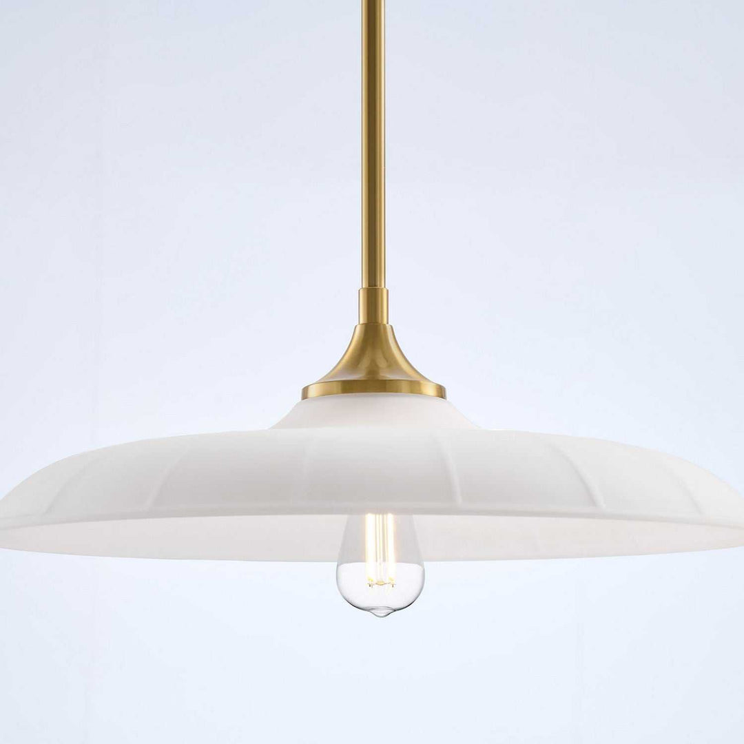 Savoy House - 7-4286-1-322 - One Light Pendant - Hadley - Warm Brass