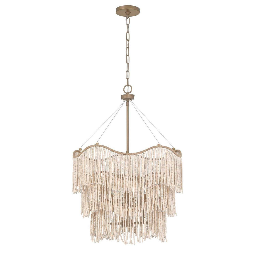 Melia Six Light Pendant in Cypress Savoy House