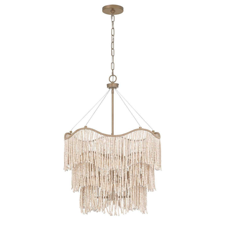 Melia Six Light Pendant in Cypress Savoy House