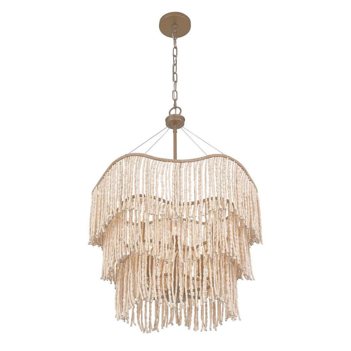 Melia Six Light Pendant in Cypress Savoy House