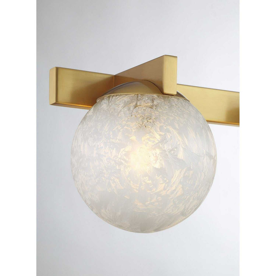 Savoy House - 8-1017-3-322 - Three Light Bathroom Vanity - Darien - Warm Brass