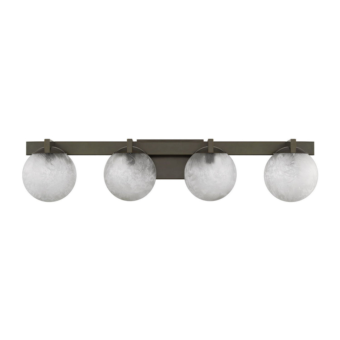 Savoy House - 8-1017-4-15 - Four Light Bathroom Vanity - Darien - Mediterranean Bronze
