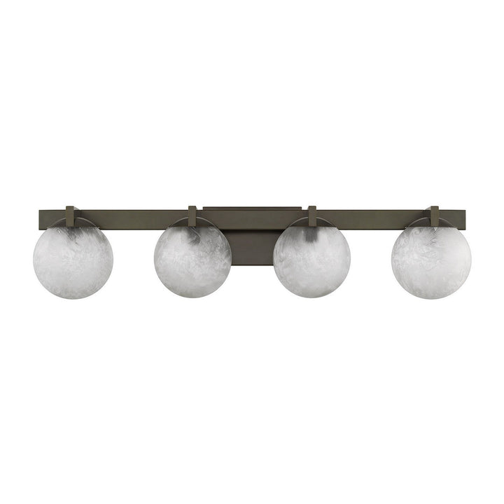 Savoy House - 8-1017-4-15 - Four Light Bathroom Vanity - Darien - Mediterranean Bronze