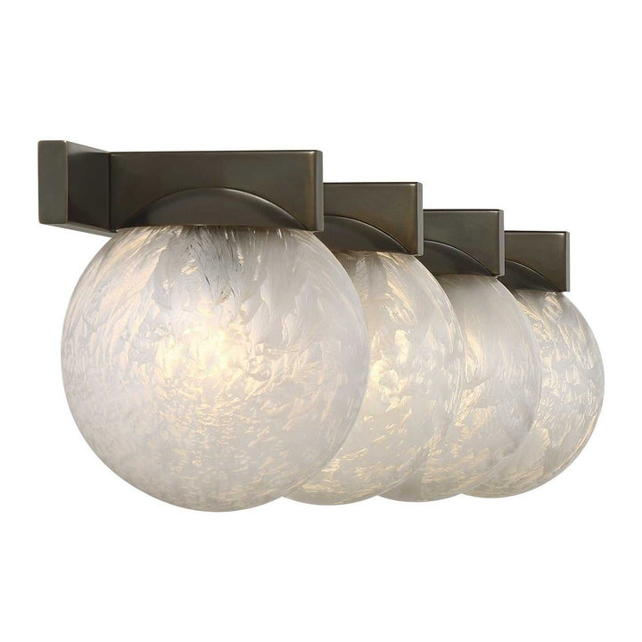 Savoy House - 8-1017-4-15 - Four Light Bathroom Vanity - Darien - Mediterranean Bronze