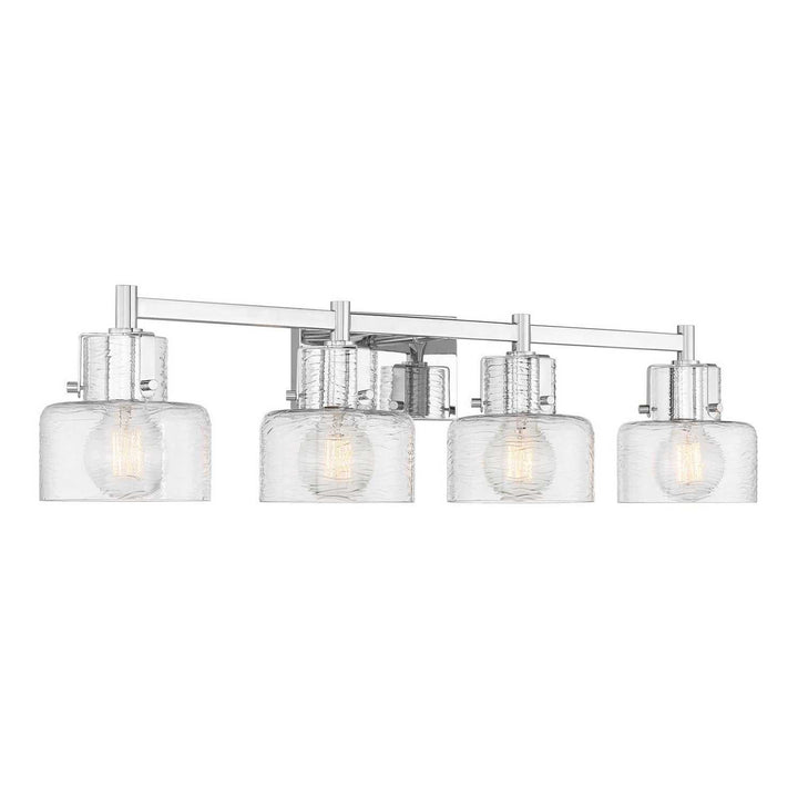 Dover Four Light Bathroom Vanity in Chrome Savoy House