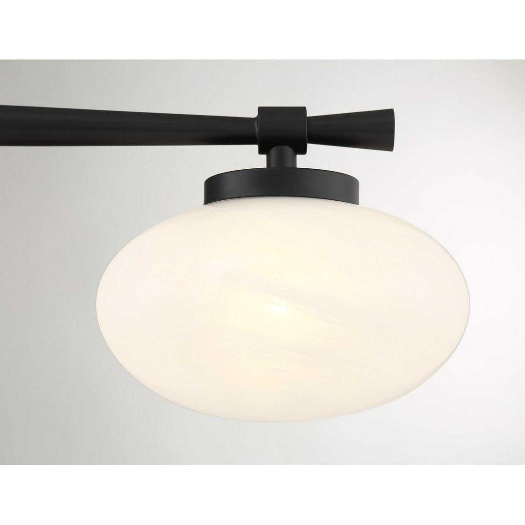 Barrow Three Light Bathroom Vanity in Matte Black Savoy House