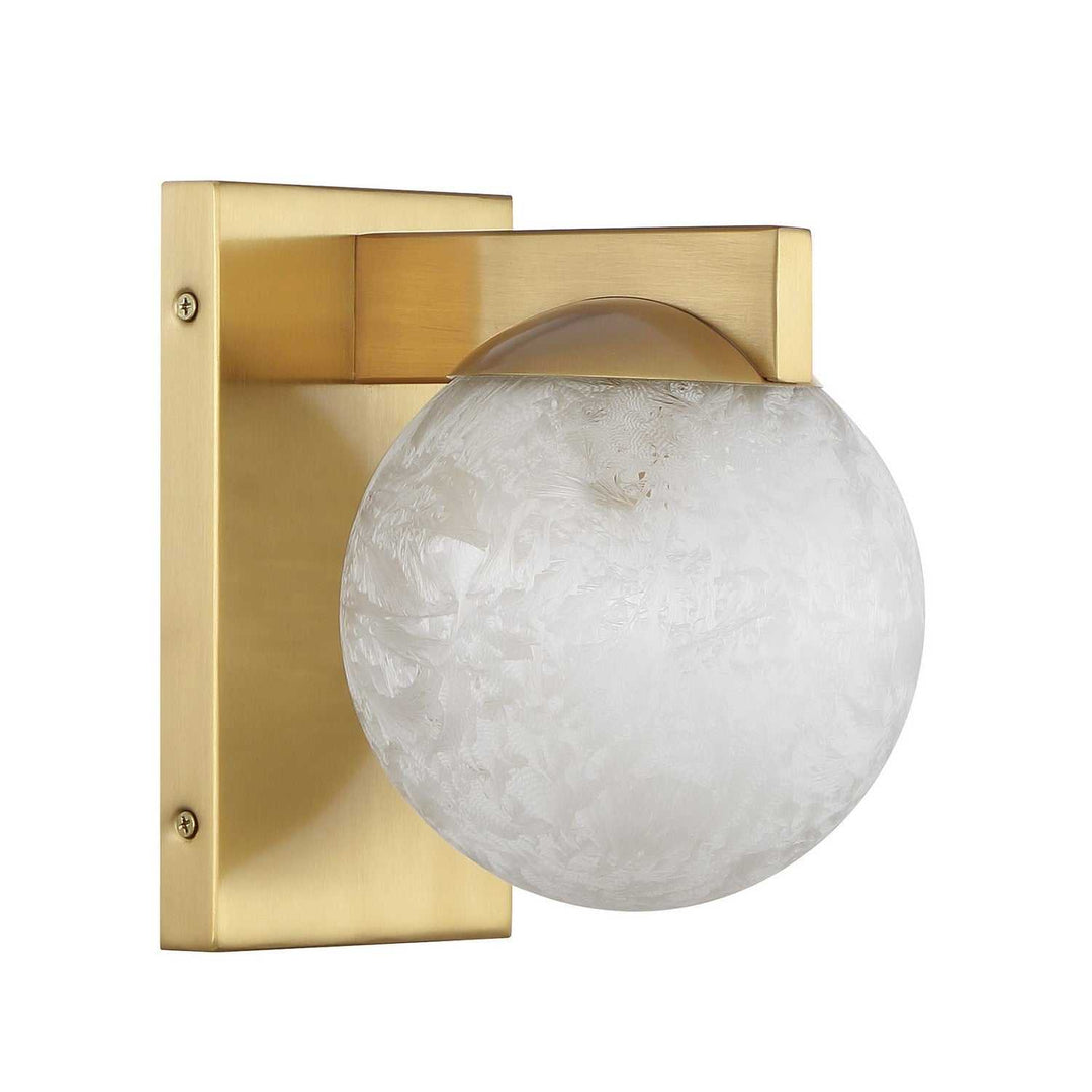 Savoy House - 9-1017-1-322 - One Light Wall Sconce - Darien - Warm Brass