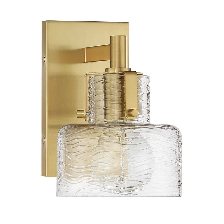 Savoy House - 9-1030-1-322 - One Light Wall Sconce - Dover - Warm Brass