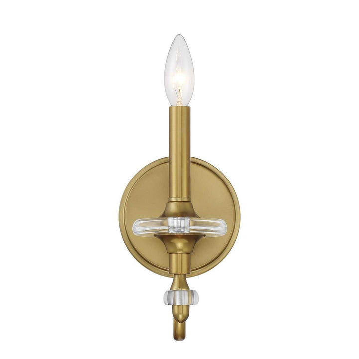 Savoy House - 9-1360-1-322 - One Light Wall Sconce - Champlain - Warm Brass