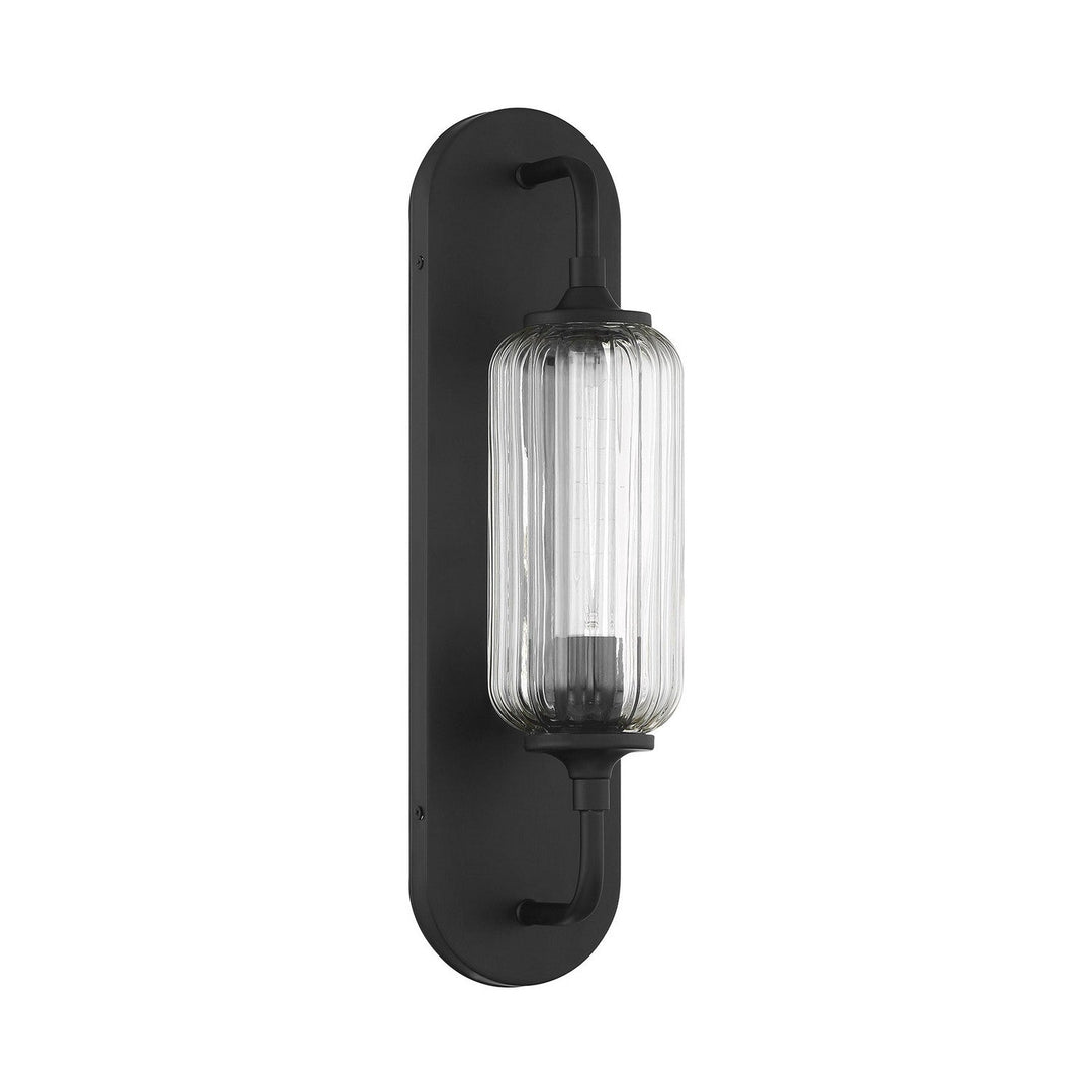 Savoy House - 9-3024-1-BK - One Light Wall Sconce - Holton - Matte Black