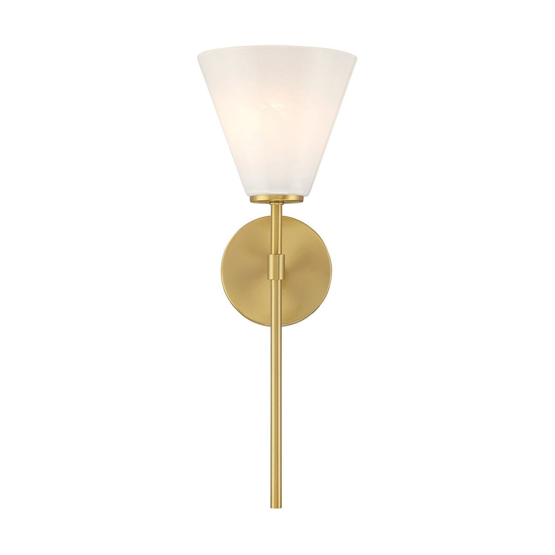 Blair One Light Wall Sconce in Warm Brass Savoy House