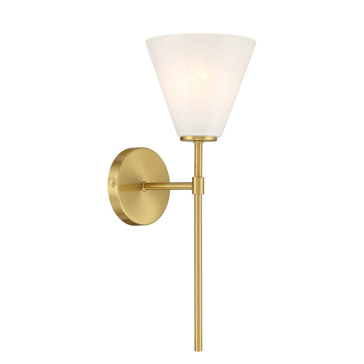 Blair One Light Wall Sconce in Warm Brass Savoy House