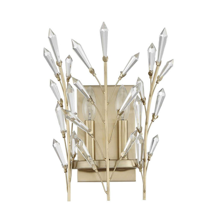 Orianna Two Light Wall Sconce in Noble Brass Savoy House