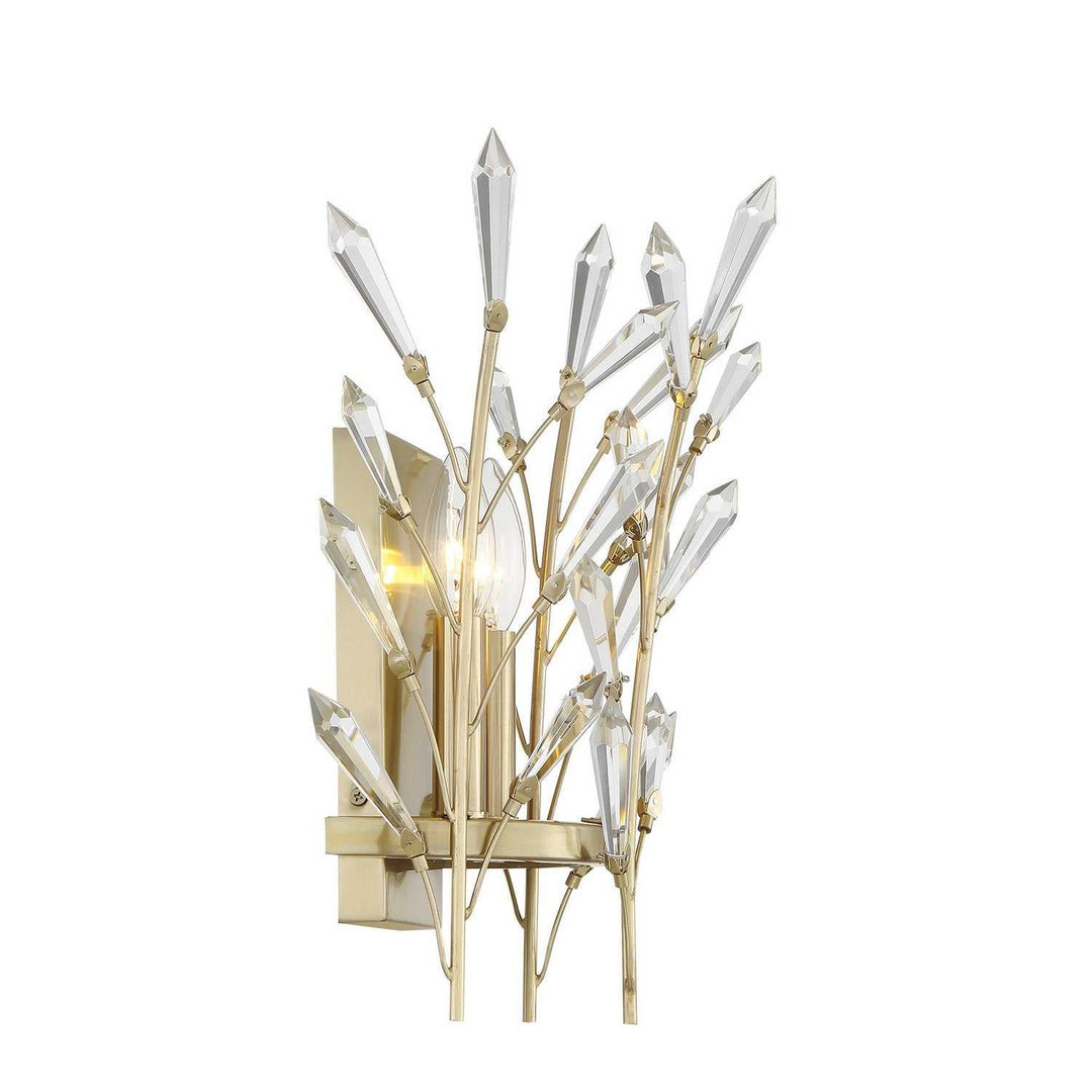 Orianna Two Light Wall Sconce in Noble Brass Savoy House