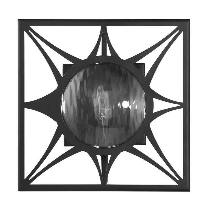 Balfour One Light Wall Sconce in Matte Black Savoy House