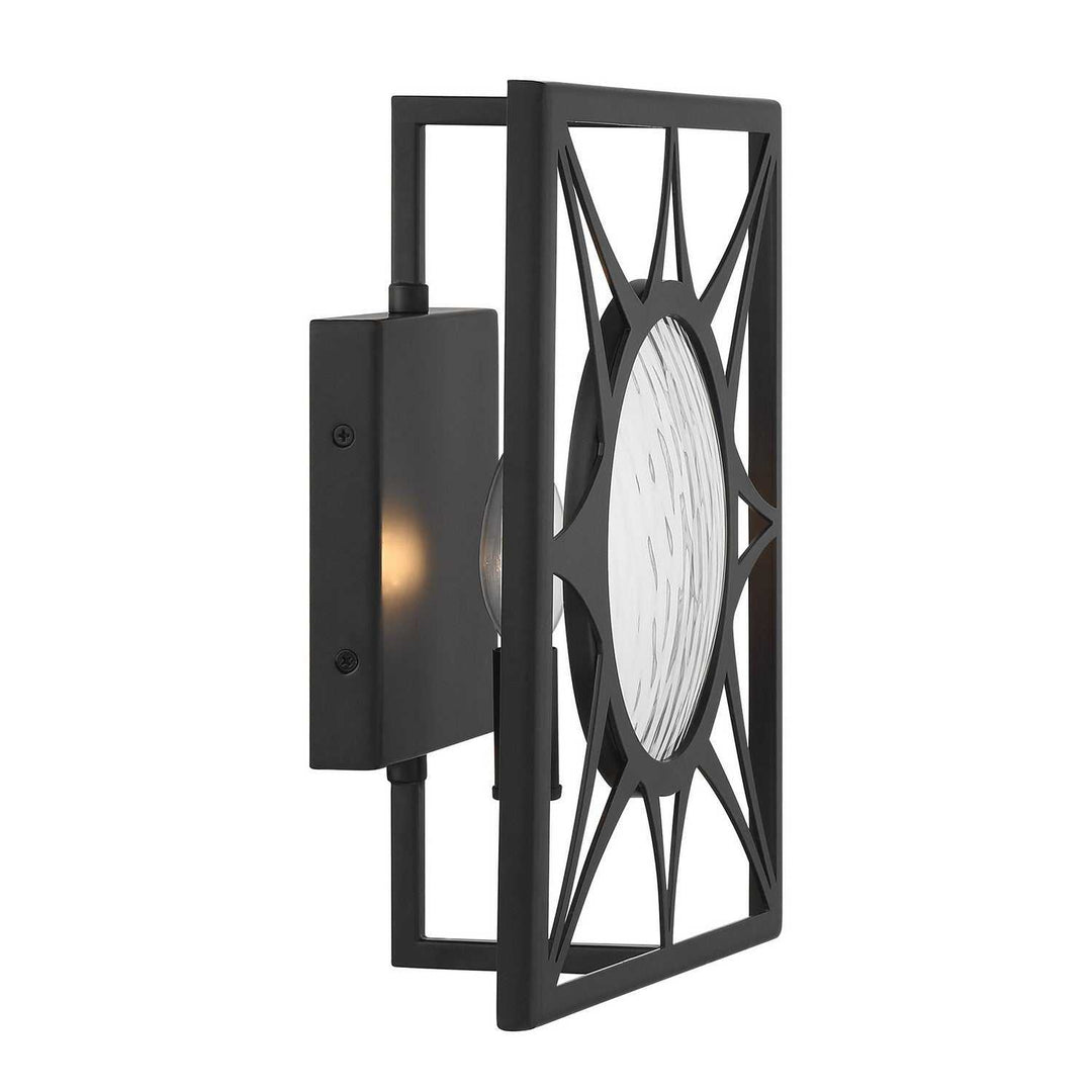 Balfour One Light Wall Sconce in Matte Black Savoy House