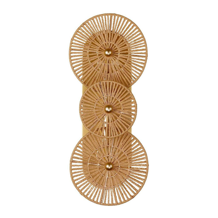 Abbott Two Light Wall Sconce in Distressed Gold Savoy House