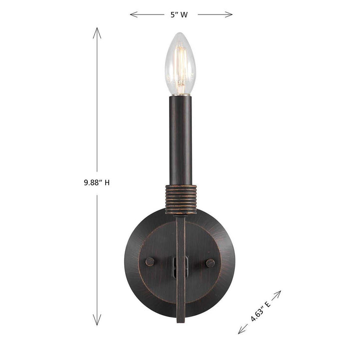 Gardner One Light Wall Sconce in Champagne Mist Savoy House