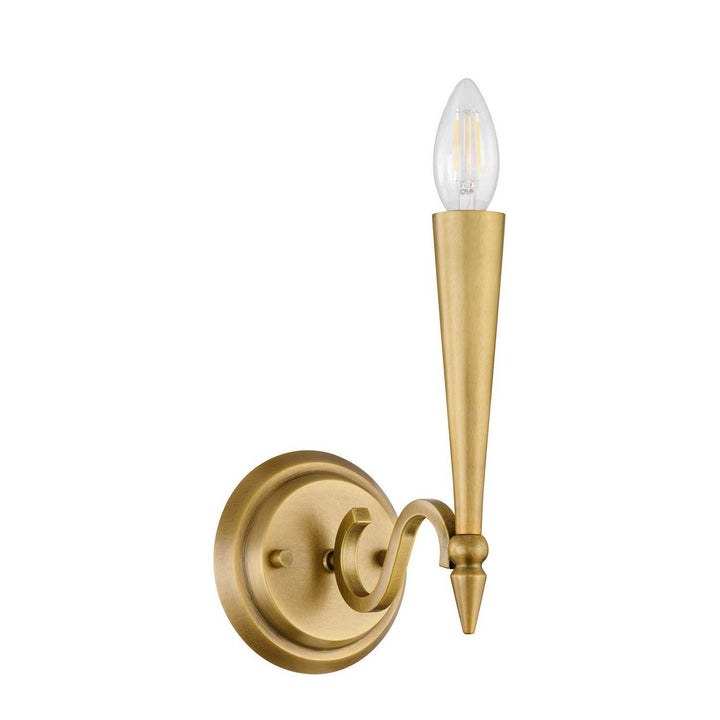 Tremont One Light Wall Sconce in Riviera Brass Savoy House
