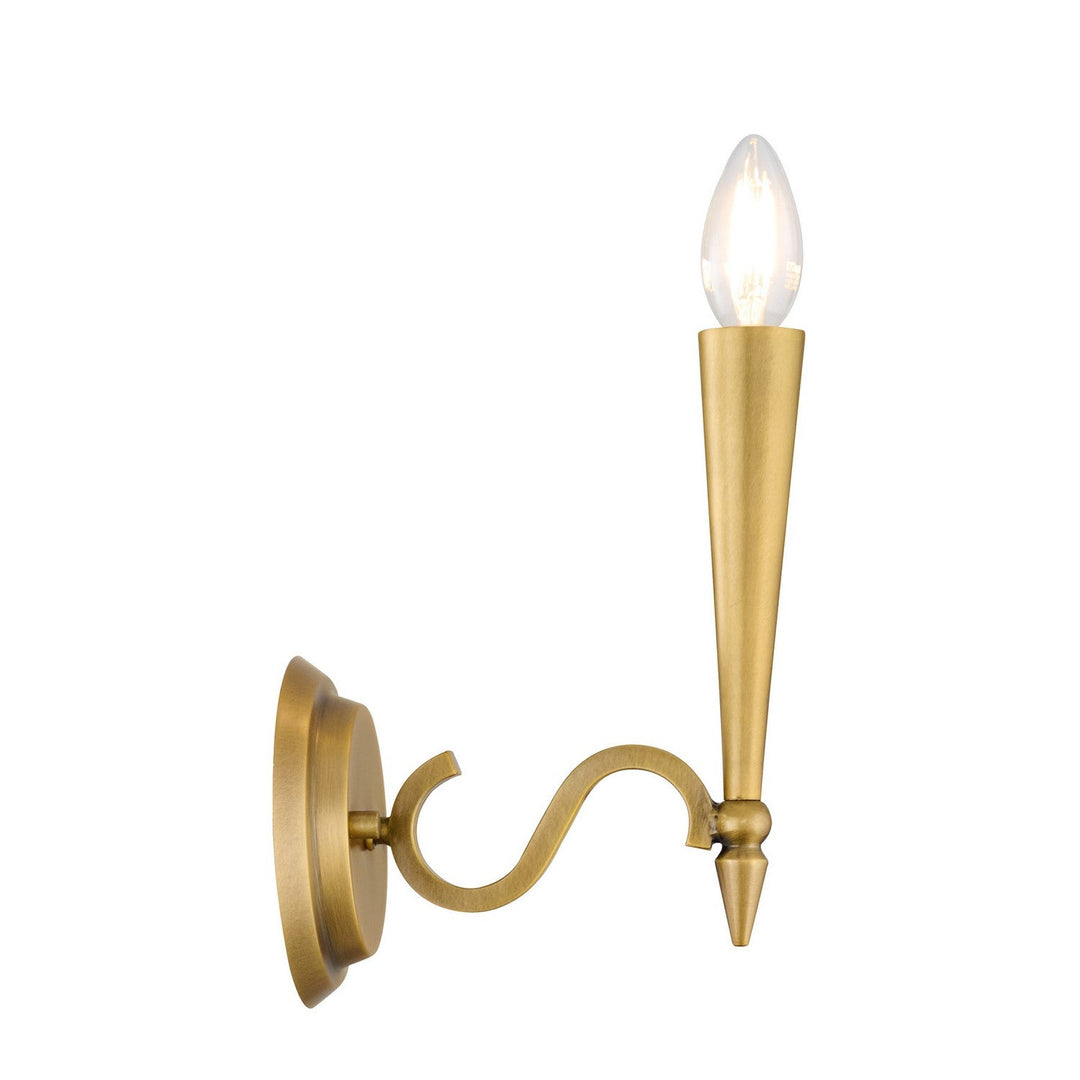 Tremont One Light Wall Sconce in Riviera Brass Savoy House