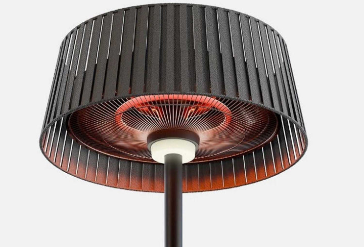 Vellura Freestand Heater in Charcoal Grey Eurofase Canada