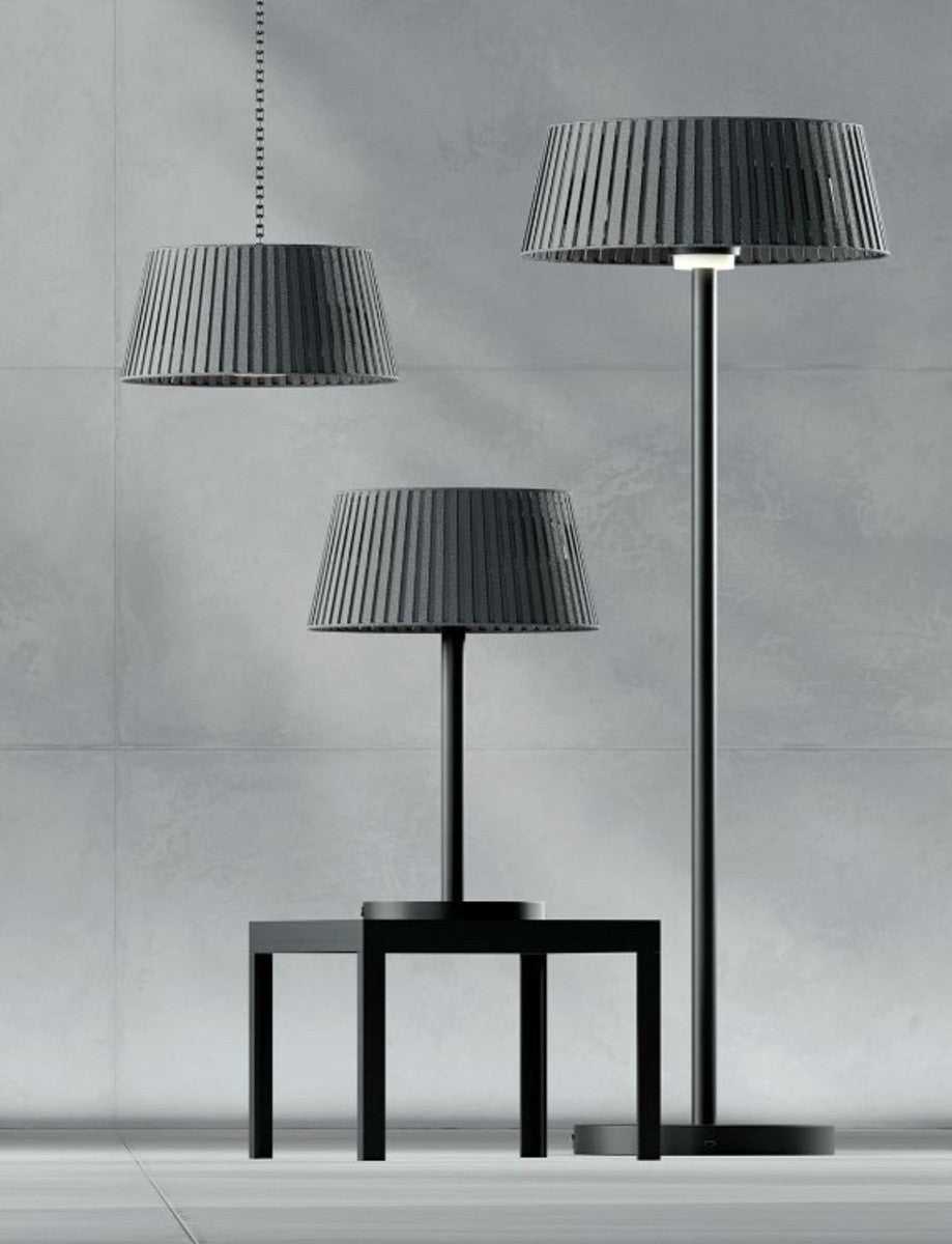 Vellura Pendant Heater in Charcoal Grey Eurofase Canada
